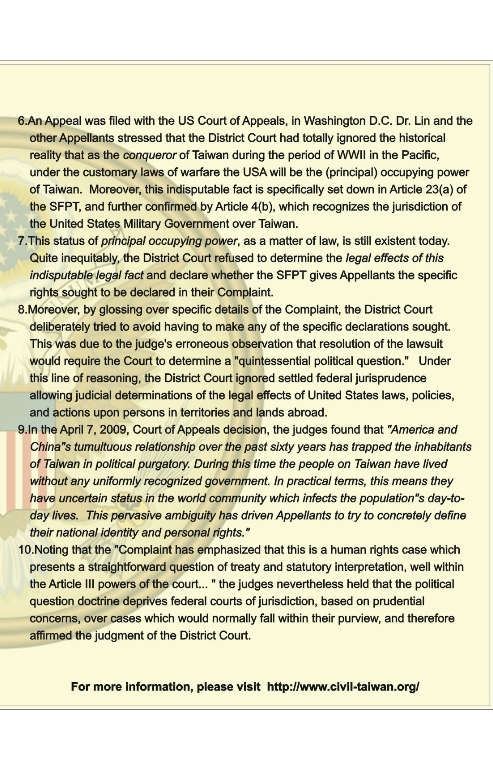 Roger C. S. Lin v. United States of America